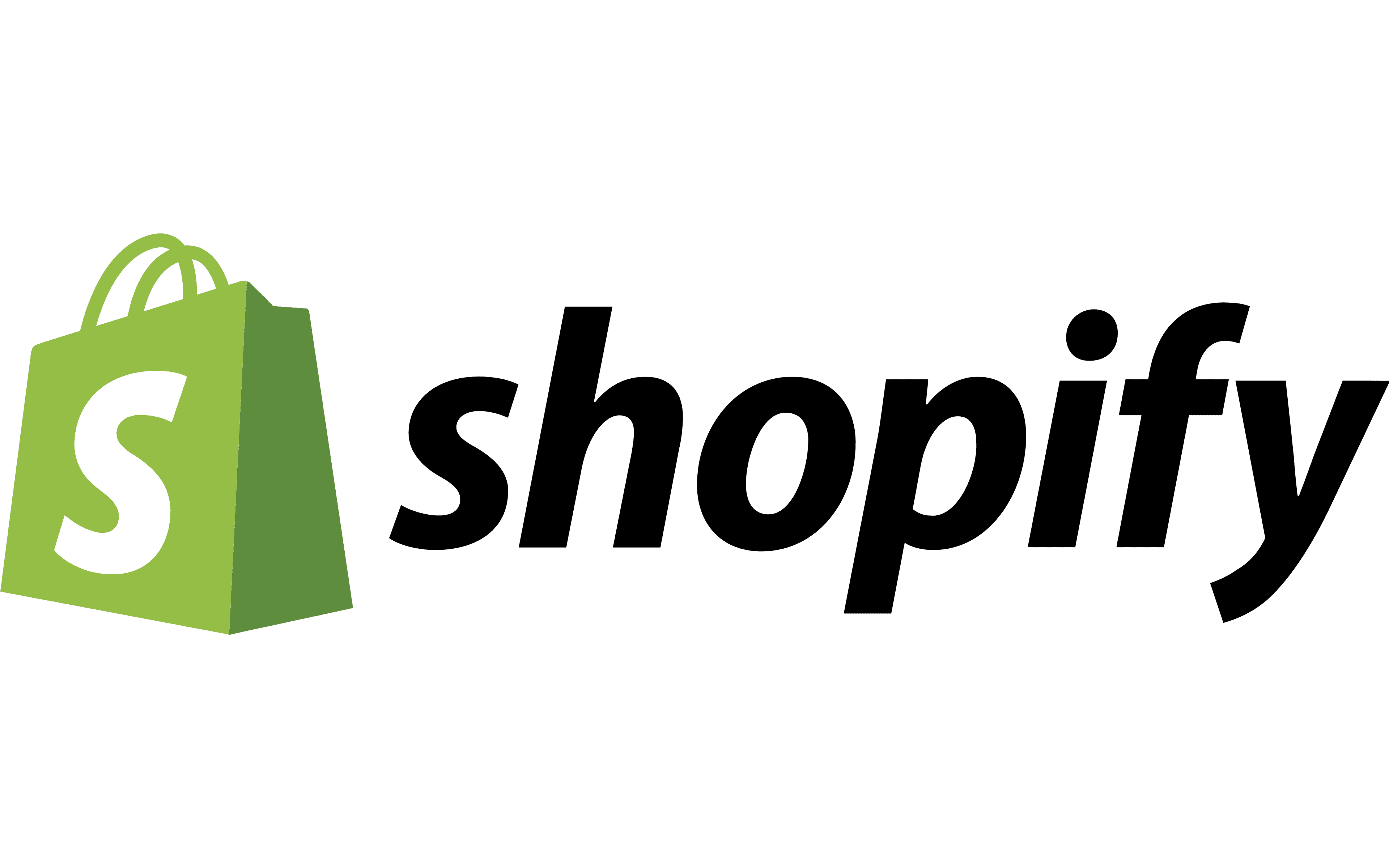 Shopify logo.